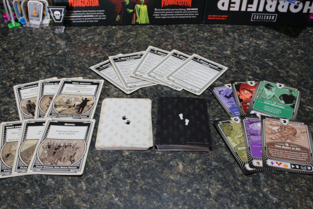 Player And Monster Cards