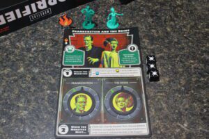 Frankenstein And The Bride Monster Card