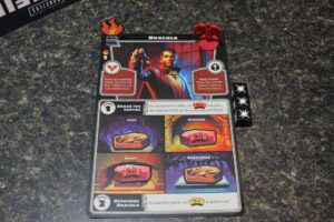 Dracula Monster Card