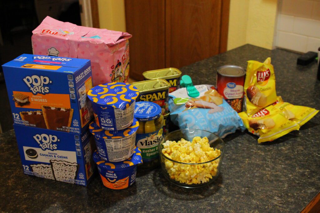 Snacks for hosting family game night