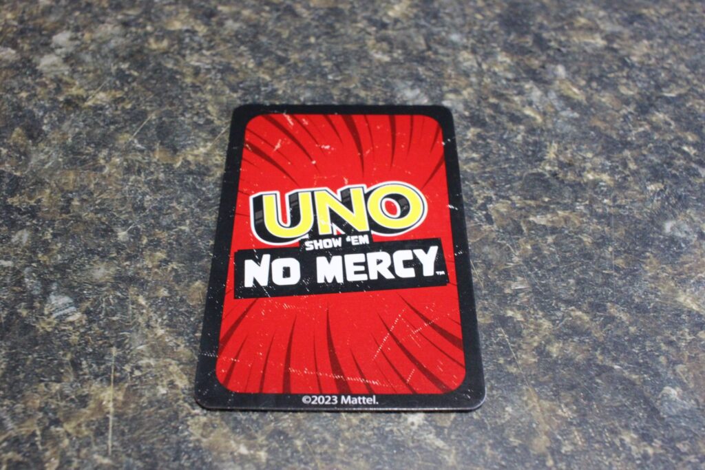 "Back of cards"