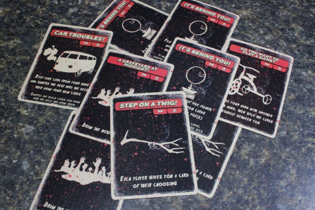 PSYCHO KILLER PREDICAMENT CARDS