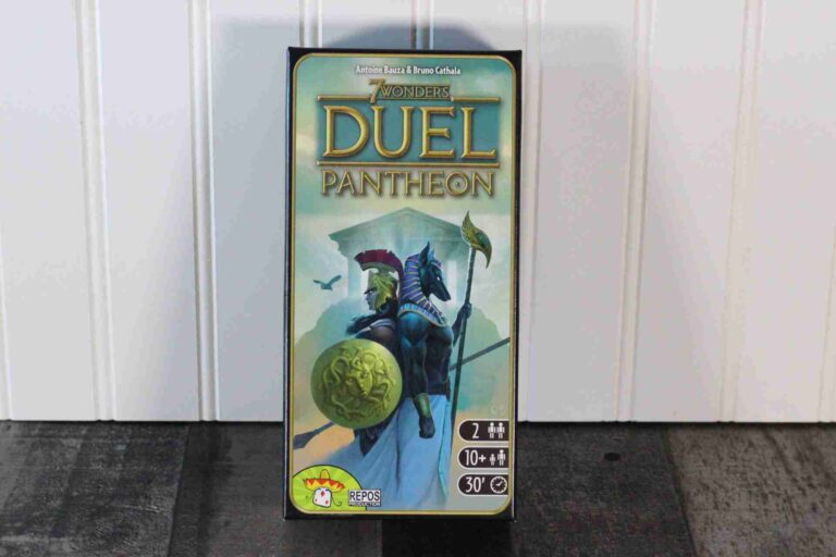 7 Wonders Duel Pantheon - Front Of Box