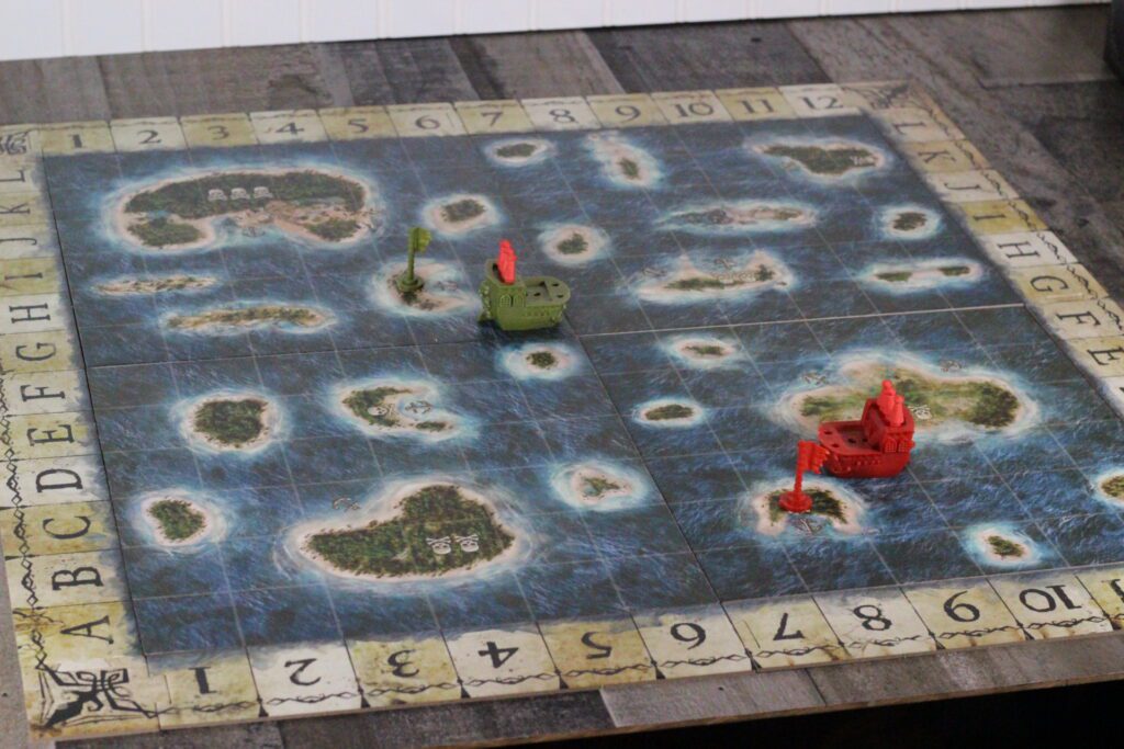 Plunder A Pirate's Life 2 player game board