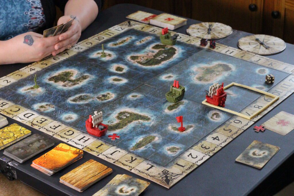 Plunder A Pirate's Life - Game board